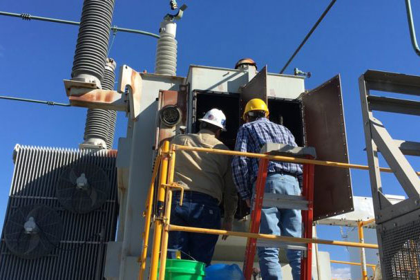 Repair of transformer